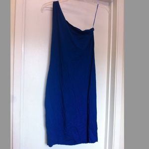 NWT INDAH ONE SHOULDER DRESS w BANDEAU BRA